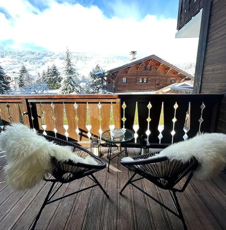 Megeve -White Aster- Charming Renovated Apartment